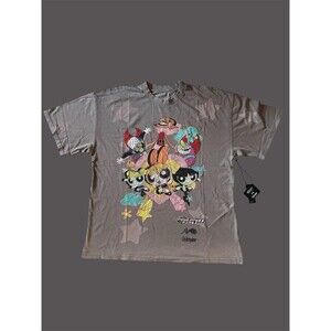 Civil Regime x The Powerpuff Girls Vintage Rose OS Shirt Men’s Size XXL NWT